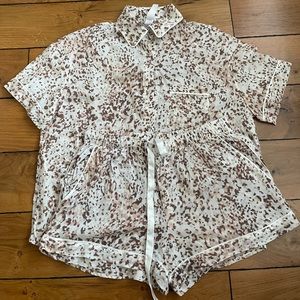 Stars Above Beautifully Soft Notch Collar PJ Set | Size XS